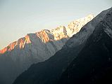 04 Looking Down The Valley To Sunrise On A Ridge Of Gurja Himal Just After Leaving Italy Base Camp Towards Darbang Around Dhaulagiri 